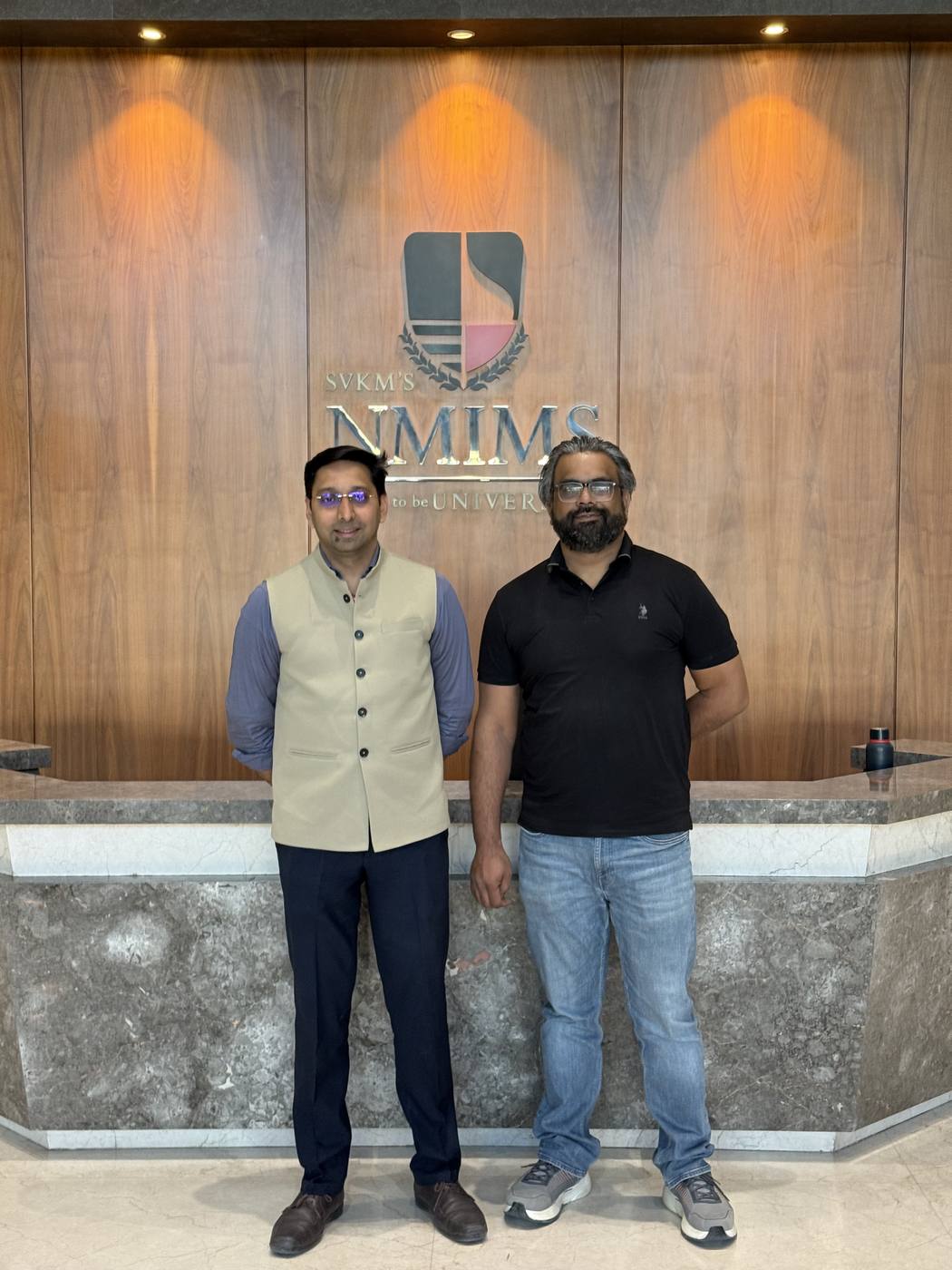 Gautam Yadav at NMIMS