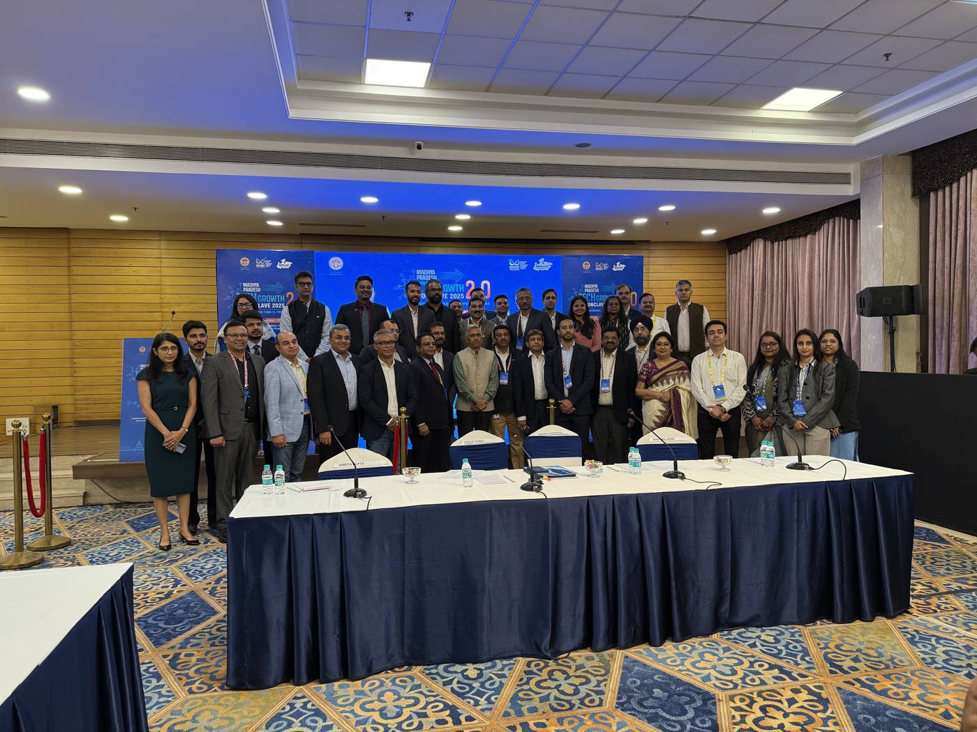Delegates at Madhya Pradesh Tech Growth Conclave 2.0